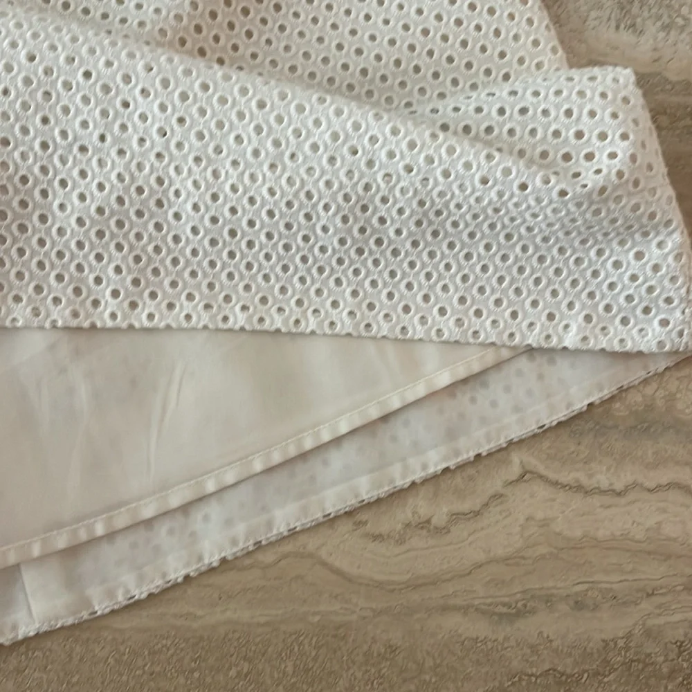 J. Crew Flutter Sleeve Eyelet Dress - Picture 7 of 14